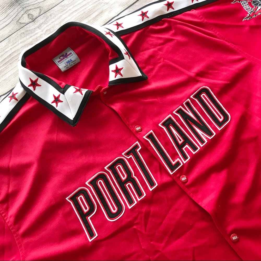 NBA Portland Trail Blazers Warm Up Jacket